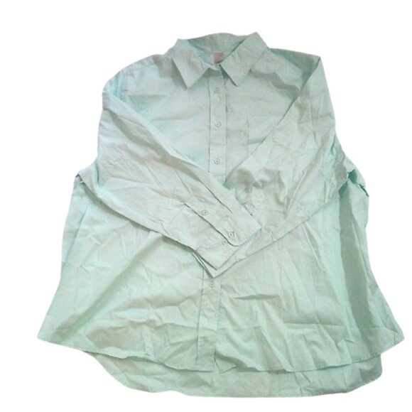 Bundle 3 for $24 Kate Big Shirt Oversized Button down Roaman's 28W  Big Shirt - Picture 6 of 7